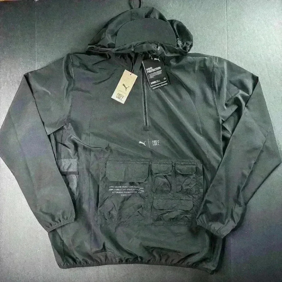 💰HUGE CLEARANCE SALE 💰 Puma x First Mile Windbreaker Anorak Jacket Medium - Picture 1 of 6